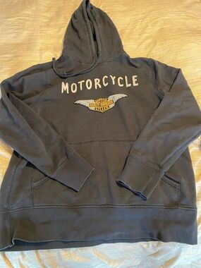 Harley-Davidson Black Men's sweatshirt size L Slim